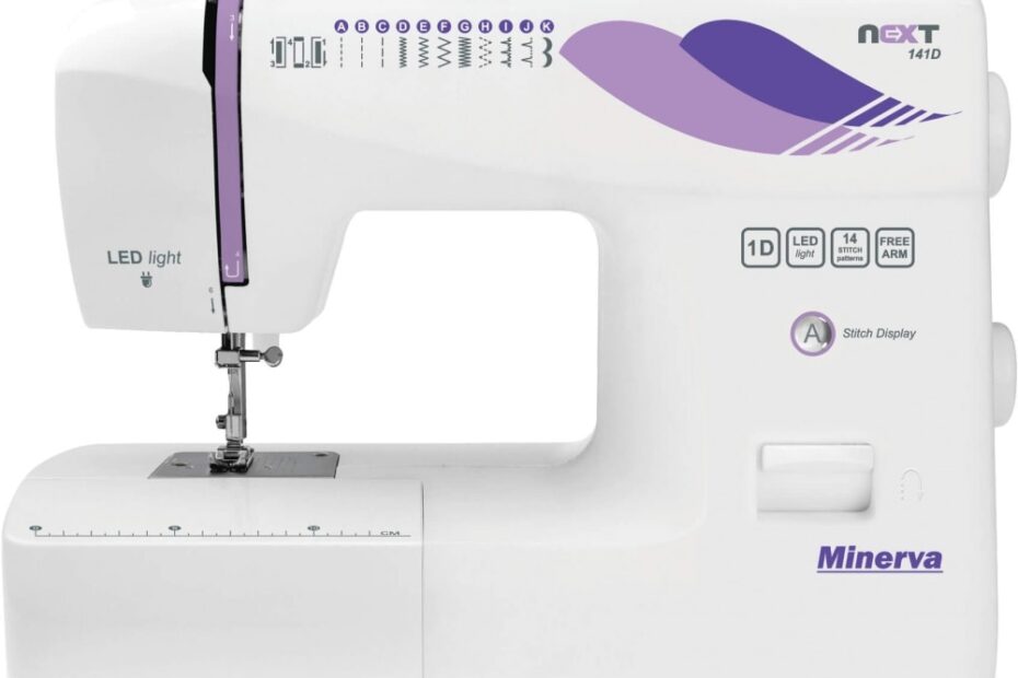 Masina de cusut Minerva Next141D, 14 programe, 850 imp/ min, alb Review și Păreri